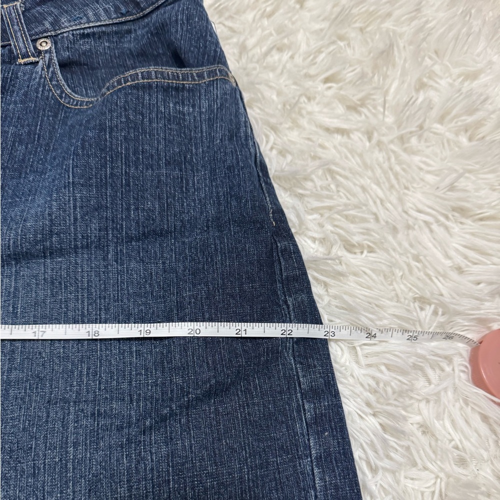 Venezia Blue Skirt Knee-Length Casual - Picture 4 of 6